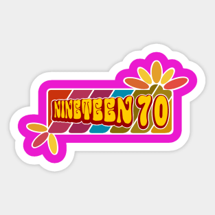 Nineteen70 Sticker